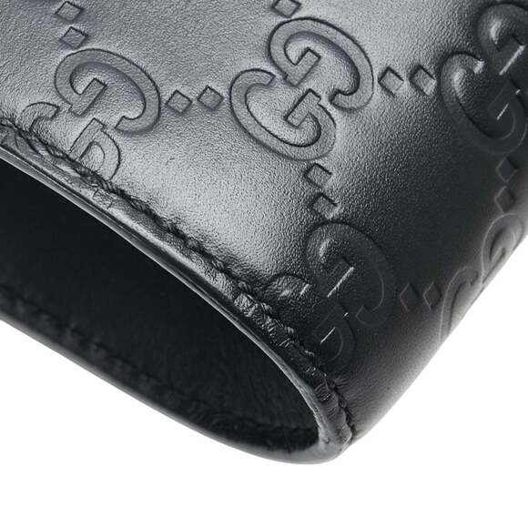 GUCCI Authentic Black Leather Horsebit Shoulder Bag - Picture 12 of 15